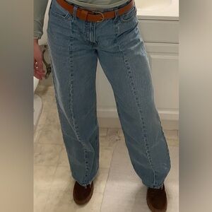 Abercrombie & Fitch Light Blue Straight Leg Jeans